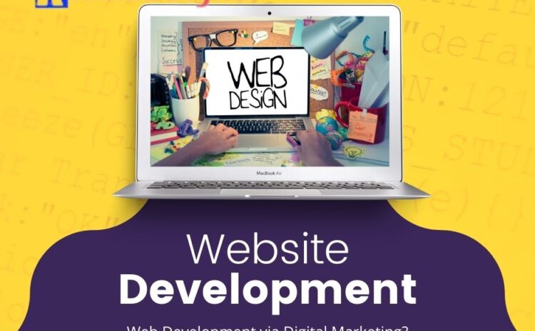 Web Development via Digital Marketing