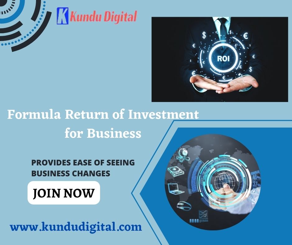 Know The Formula Return of Investment for Business