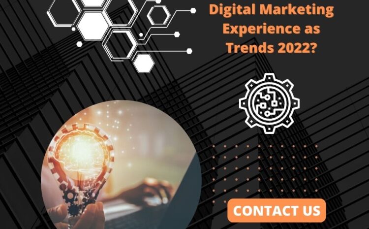 What is the Best Digital Marketing Experience as Trends 2022-min